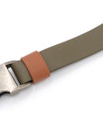 EMIL COLLAR TWO TONE | OLIVE-BROWN