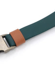 EMIL COLLAR TWO TONE | MOSS GREEN-BROWN