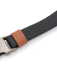 EMIL COLLAR TWO TONE | BLACK-BROWN