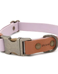 EMIL COLLAR TWO TONE | LAVENDER-BROWN