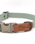 EMIL COLLAR TWO TONE | SAGE-BROWN