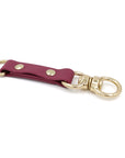 KARLA Dual Dog Leash | Brown + Burgundy