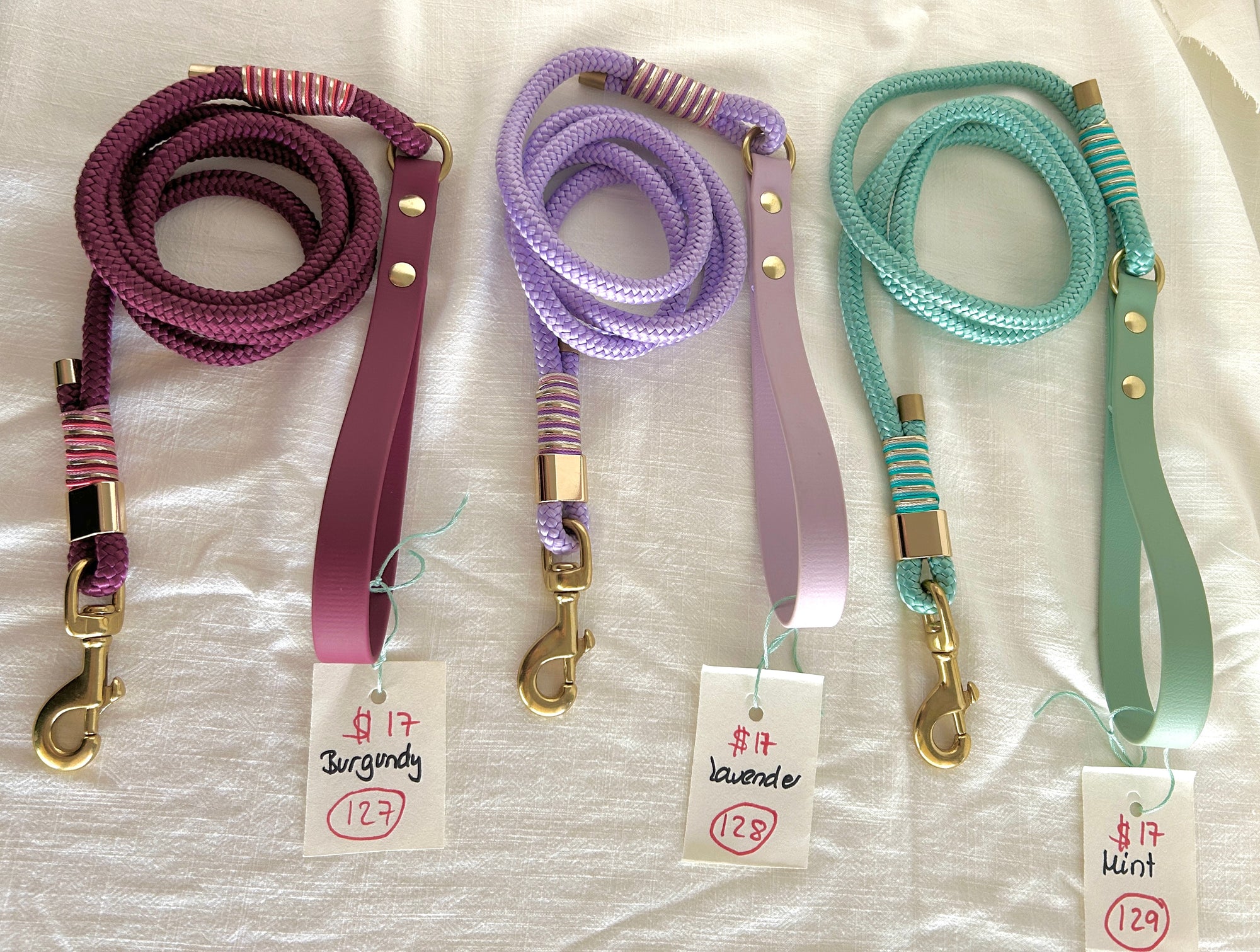 ROPE LEASHES FOR MEDIUM TO LARGE DOGS (